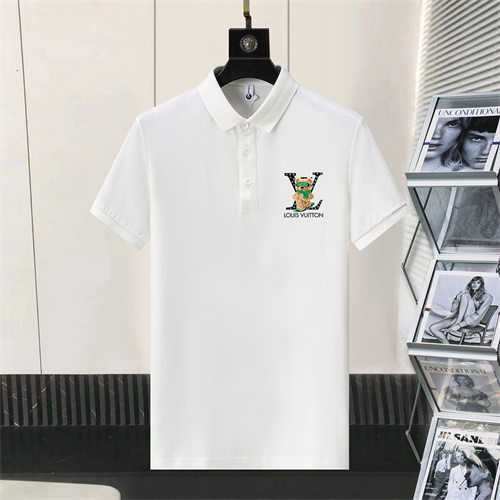 Lv Lapel T-shirts-M-0045