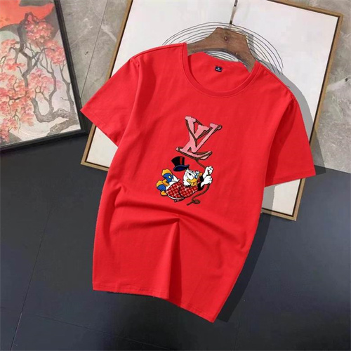 Lv Round neck T-shirt-M-0502