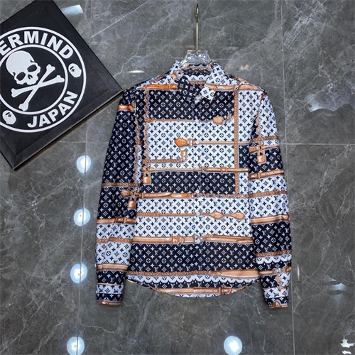 LV long shirt-M-056