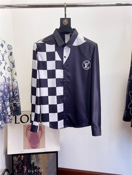 LV long shirt-M-057