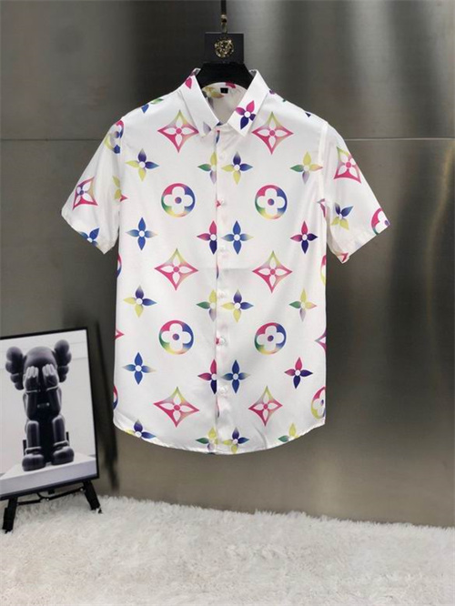 LV short shirt-M-045