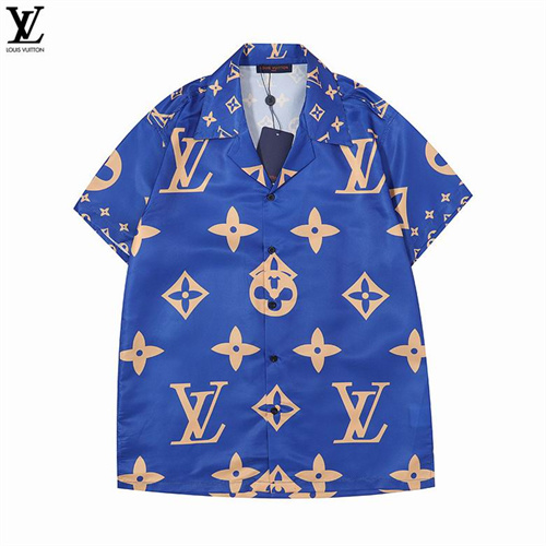 LV short shirt-M-089