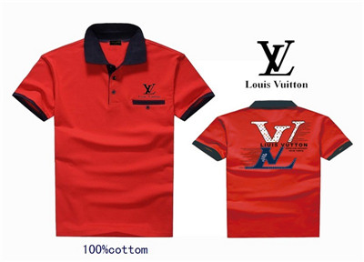 Lv Lapel T-shirts-004