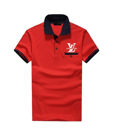 Lv Lapel T-shirts-012