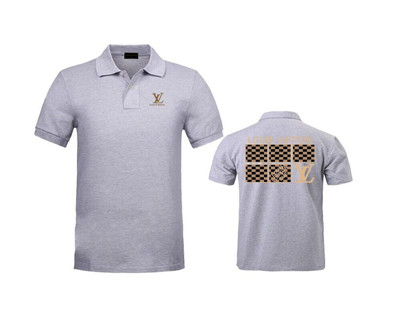 Lv Lapel T-shirts-125