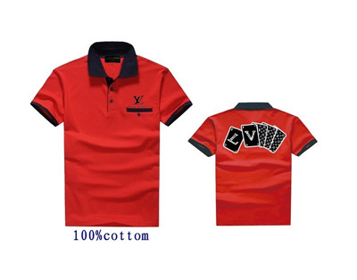Lv Lapel T-shirts-016