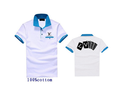 Lv Lapel T-shirts-017