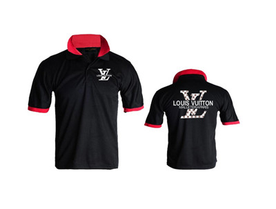 Lv Lapel T-shirts-026