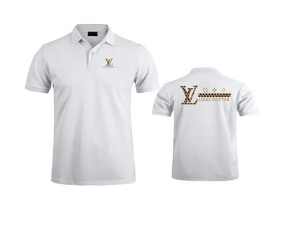 Lv Lapel T-shirts-099