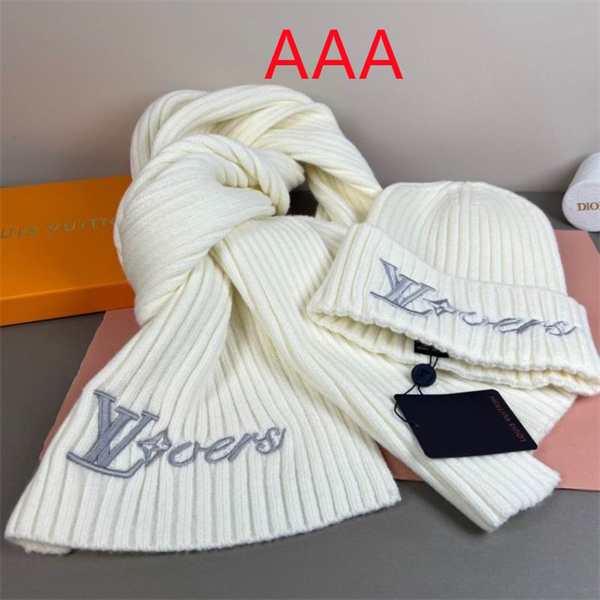 LV Hat and scarvf(AAA)-0011