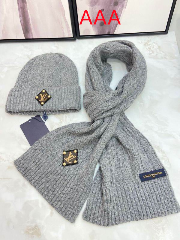 LV Hat and scarvf(AAA)-0012