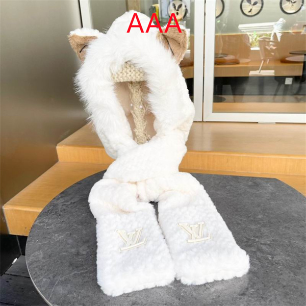 LV Hat and scarvf(AAA)-0126