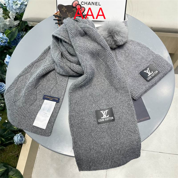LV Hat and scarvf(AAA)-0129