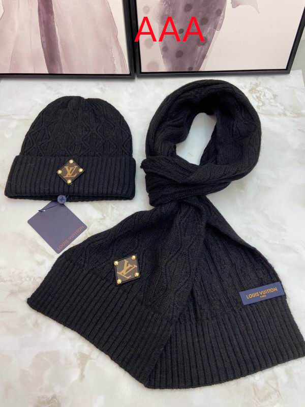 LV Hat and scarvf(AAA)-0014
