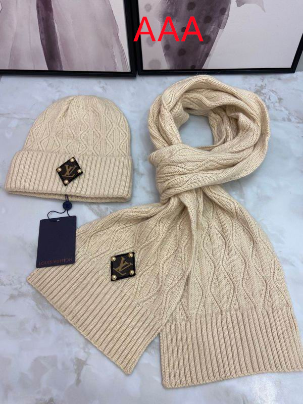 LV Hat and scarvf(AAA)-0015
