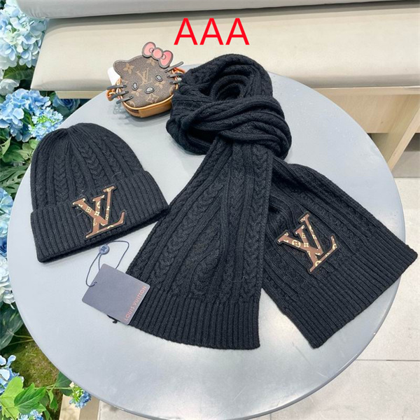 LV Hat and scarvf(AAA)-0159