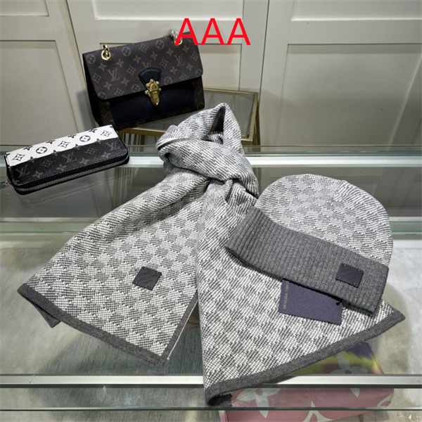 LV Hat and scarvf(AAA)-0163