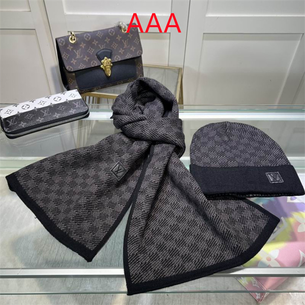 LV Hat and scarvf(AAA)-0165
