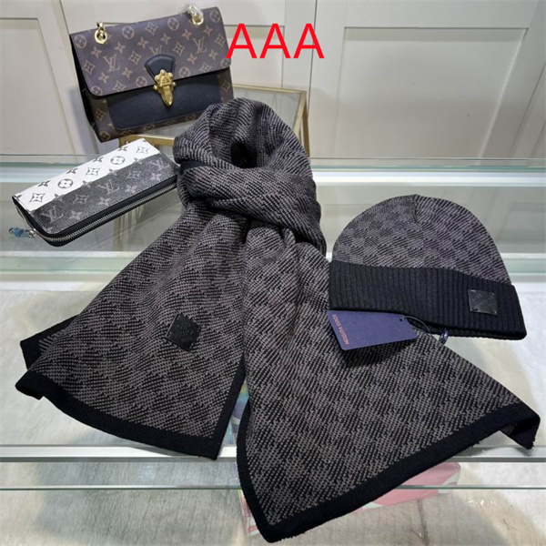 LV Hat and scarvf(AAA)-0166