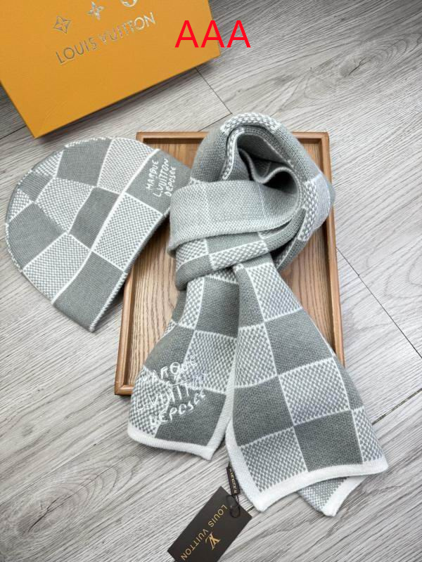 LV Hat and scarvf(AAA)-0170