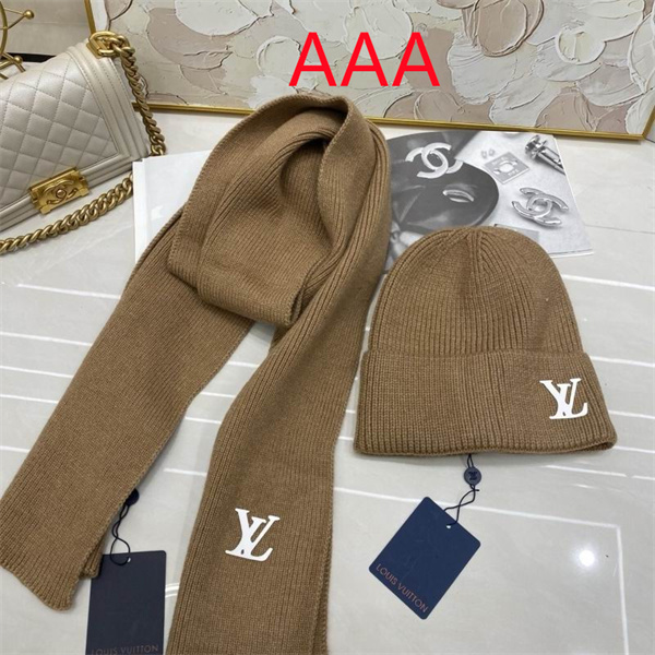 LV Hat and scarvf(AAA)-0002