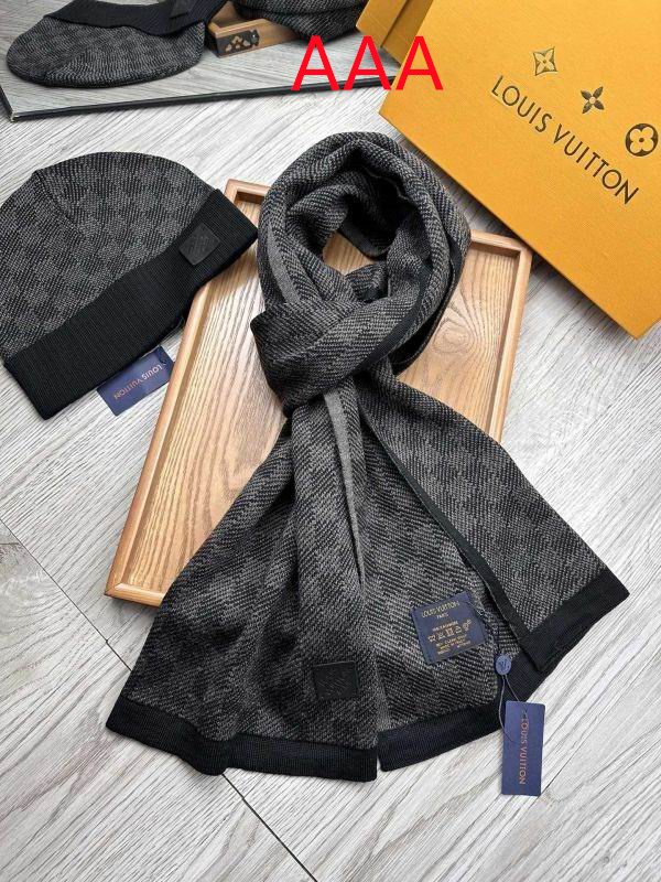 LV Hat and scarvf(AAA)-0056