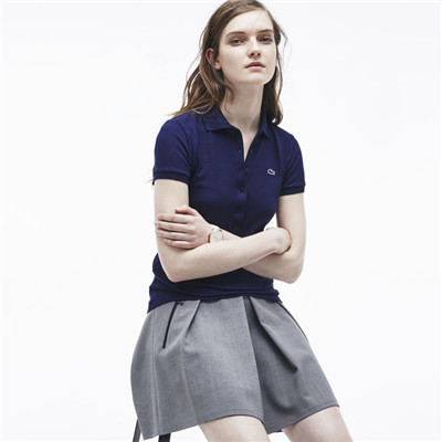 Lacoste Lapel T-shirts-W-003