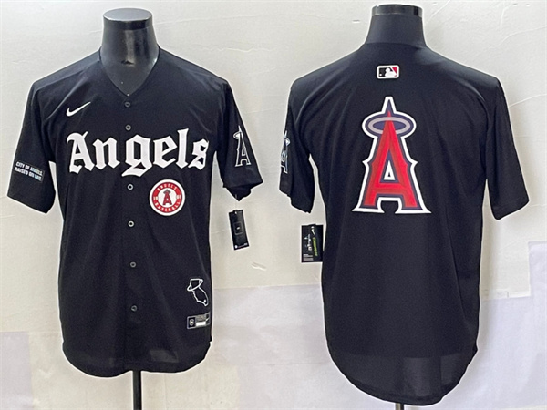 Los Angeles Angels Majestic Jerseys-0134