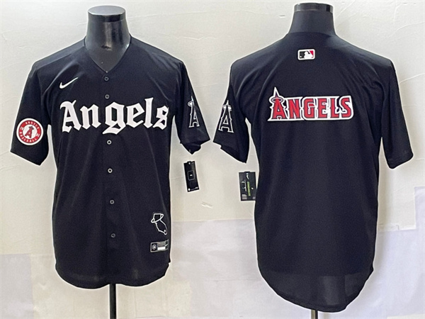 Los Angeles Angels Majestic Jerseys-0144