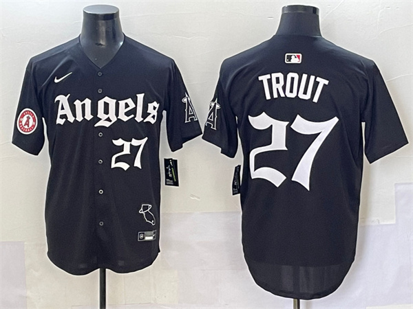 Los Angeles Angels Majestic Jerseys-0159