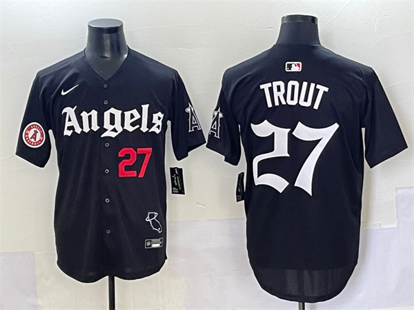 Los Angeles Angels Majestic Jerseys-0166