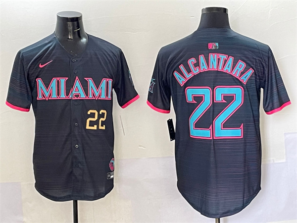 Miami Marlins Majestic Jerseys-0035