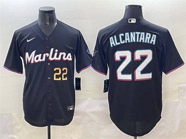 Miami Marlins Majestic Jerseys-0058