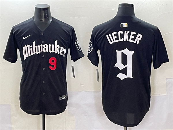 Milwaukee Brewers Majestic Jersey-0115