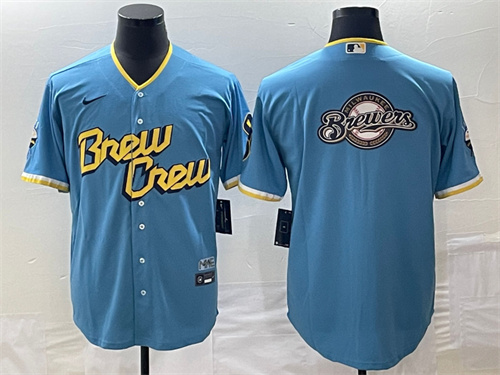 Milwaukee Brewers Majestic Jersey-024