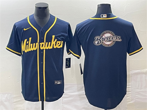 Milwaukee Brewers Majestic Jersey-025