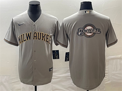 Milwaukee Brewers Majestic Jersey-026
