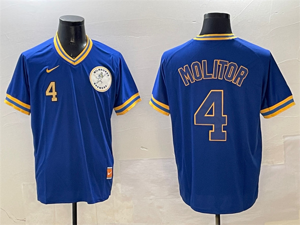 Milwaukee Brewers Majestic Jersey-0075