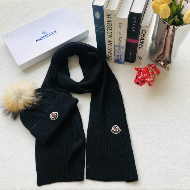 Moncler Hat and scarvf(AAA)-0277