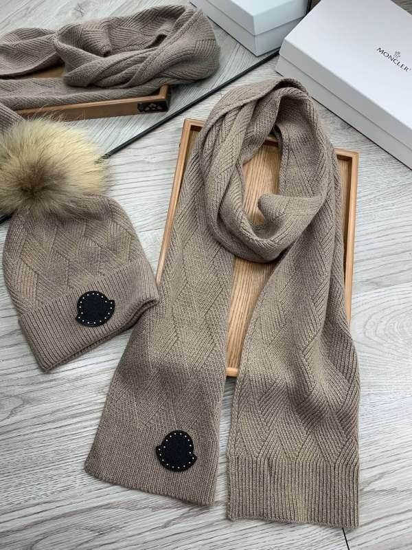 Moncler Hat and scarvf(AAA)-0279