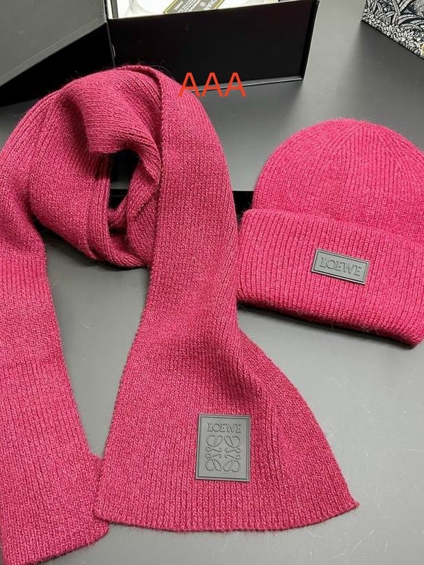 Loewe Hat and scarvf(AAA)-0039