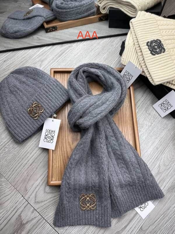 Loewe Hat and scarvf(AAA)-0004