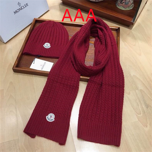 Moncler Hat and scarvf(AAA)-166
