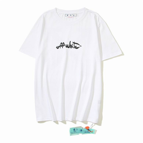 Off White Round neck T-shirt-M-0125