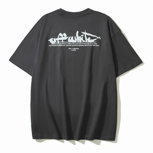 Off White Round neck T-shirt-M-0015