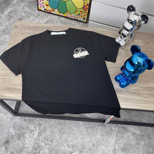 Off White Round neck T-shirt-M-0167