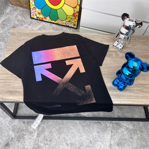 Off White Round neck T-shirt-M-0170