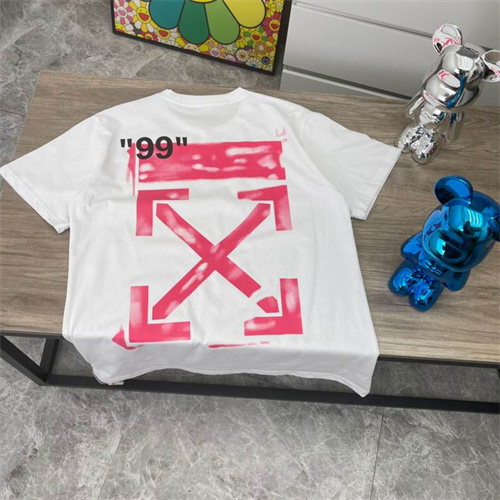 Off White Round neck T-shirt-M-0194