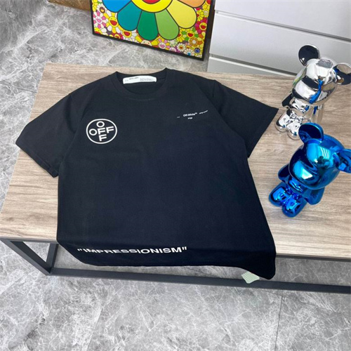 Off White Round neck T-shirt-M-0195