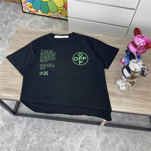 Off White Round neck T-shirt-M-0207